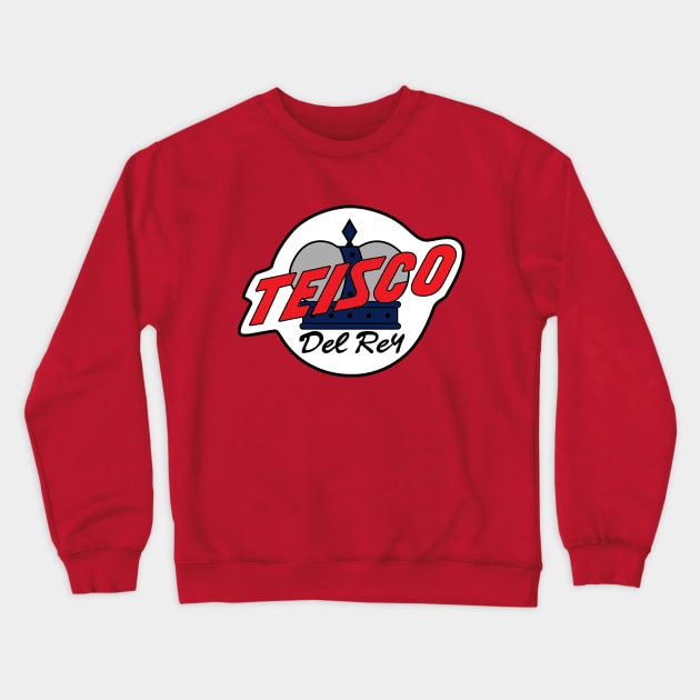 Teisco Del Rey Guitar Bass Crewneck Sweatshirt by carcinojen